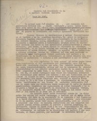 Memoria del presidente de la Asamblea Radical Mac-Iver