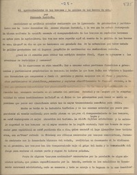 El aprovechamiento de los bosques y la gallina de los huevos de oro