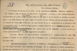 El burlador de Sevilla