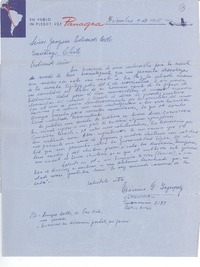 [Carta] 1955 nov. 9, Buenos Aires, Argentina [a] Joaquín Edwards Bello