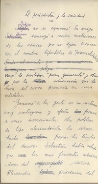 El periodista y la sociedad