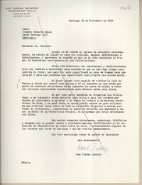 [Carta] 1959 noviembre 18, Santiago, [Chile] [a] Joaquín Edwards Bello