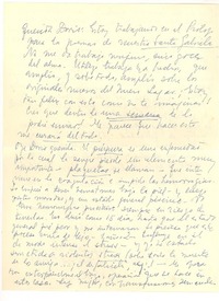 [Carta] [1961?], [Montevideo, Uruguay] [a] Doris Dana, [New York]