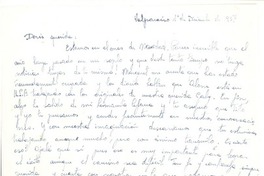 [Carta] 1957 dic. 1, Valparaíso, Chile [a] Doris Dana, [New York]