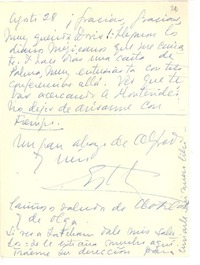 [Carta] 1960, ago. 28, [Montevideo, Uruguay] [al] Doris Dana, [New YorK]