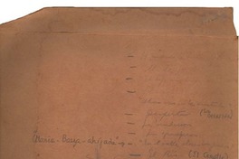 Originales y versos de G. Mistral