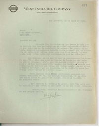 [Carta] 1931 may. 26, San Antonio, Chile [a] Omar Cáceres