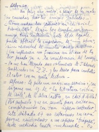[Carta] 1970 ene. 13, [Santiago, Chile] [a] Alfonso Calderón