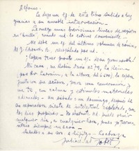 [Carta] [c.1970], Santiago, Chilel [a] Alfonso Calderón