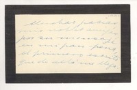 [Tarjeta] 1929 julio, Vichy, Francia [a] Sixtina Araya