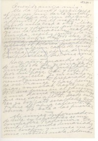 [Carta] 1951 nov. 28, Nápoles, Italia [a] Sixtina Araya