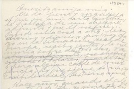 [Carta] 1951 nov. 28, Nápoles, Italia [a] Sixtina Araya