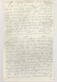 [Carta] [1950], Veracruz, México [a] José Santos González Vera