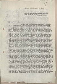 [Carta] 1949 enero 28, Bilbao, España [a] Germán Vergara Donoso, Buenos Aires, [Argentina]