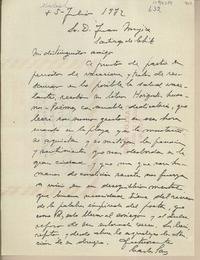 [Carta] 1972 junio 5, Madrid, España [a] Juan Mujica, Santiago, Chile