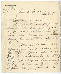 [Carta] 1932 mayo 17, Santiago, Chile [a] Juan Mujica de la Fuente, Madrid, España