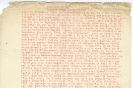 [Carta] 1946 octubre 4, Santiago, Chile [a] Humberto Díaz-Casanueva