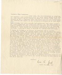 [Carta][cerca de 1980], Santiago, Chile [a] Humberto Díaz-Casanueva