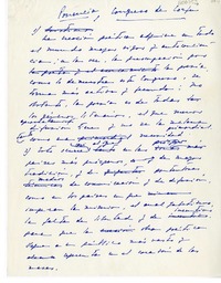 Ponencia, congreso de Corfú