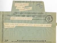 [Telegrama] 1971 octubre 22, Paris, Francia [a] Pablo Neruda  [manuscrito] Edmonde Charles Roux.