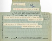 [Telegrama] 1971 octubre 23, París, Francia [a] Pablo Neruda  [manuscrito] Francisco Herrera Luque.