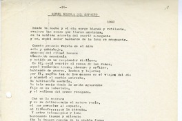 Débil niebla del espacio  [manuscrito] Naín Nómez.