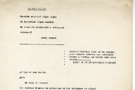 La otra mirada  [manuscrito] Naín Nómez.