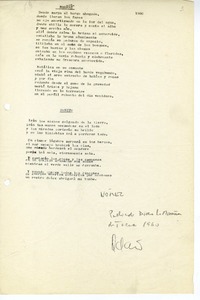 Brumas  [manuscrito] Naín Nómez.