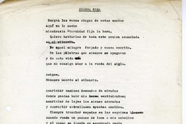 Eterna sima  [manuscrito] Naín Nómez.