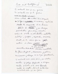 [Canto desde...]  [manuscrito] Naín Nómez.