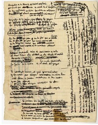 [Angustia de la lluvia...]  [manuscrito] Pedro Olmos.