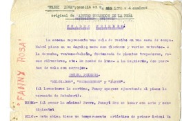 Fanny Rosa  [manuscrito] Arturo Ossandón de la Peña.