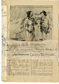 El magnífico cabo Mardones  [manuscrito] Arturo Ossandón de la Peña.