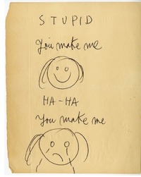 [Stupid...]  [manuscrito] Nicanor Parra.