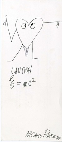 [Artefacto]  [manuscrito] Nicanor Parra.