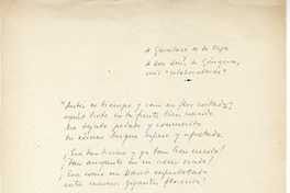 [Antes de tiempo...]  [manuscrito] Juan Pérez-Creus.