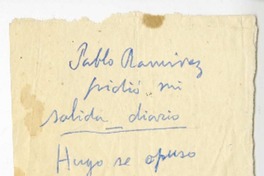 [Compra de La Nación]  [manuscrito] Joaquín Edwards Bello.