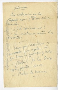 [Isla de Pascua]  [manuscrito] Joaquín Edwards Bello.