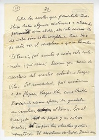 [Criollos en París]  [manuscrito] Joaquín Edwards Bello.