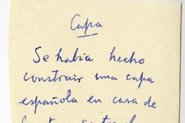 [Chilenos en Madrid]  [manuscrito] Joaquín Edwards Bello.