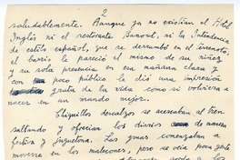 [La hora del corvo]  [manuscrito] Joaquín Edwards Bello.