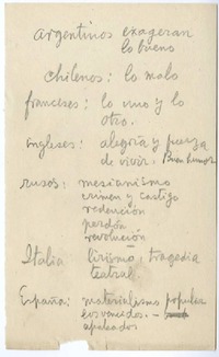 [Crónicas]  [manuscrito] Joaquín Edwards Bello.