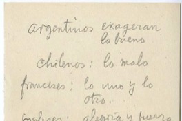 [Crónicas]  [manuscrito] Joaquín Edwards Bello.