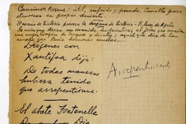 [Notas y artículos]  [manuscrito] Joaquín Edwards Bello.