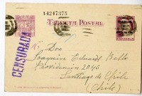 [Postal] 1937 octubre 12, Madrid, España [a] Joaquín Edwards Bello  [manuscrito] Carmen Edwards Bello.