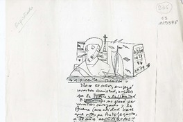 [Tarjeta] 1979 octubre, [Antofagasta], [Chile] [a] Oreste Plath  [manuscrito] Andrés Sabella.