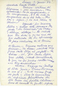 [Carta] 1977 junio 3, Linares, Chile [a] Oreste Plath  [manuscrito] Emma Jauch.