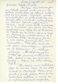 [Carta] 1976 agosto 6, Linares, Chile [a] Oreste Plath  [manuscrito] Emma Jauch.