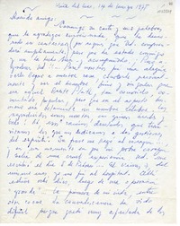 [Carta] 1975 marzo 14, Viña del Mar, Chile [a] Oreste Plath  [manuscrito] Sara Vial.