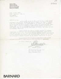 [Carta] [1980] New York [a] Oreste Plath, Florida, [EE.UU]  [manuscrito] Marcelo Coddou.